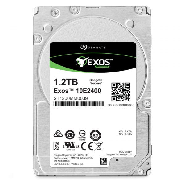 Seagate St1200Mm0039 Exos10E2400 1.2Tb Sas-12Gbps 10000Rpm 2.5-Inch Hard Drive Hdd Gad