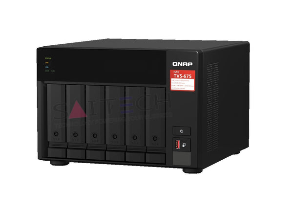 Qnap Tvs-675-8G-Us 8-Core 2.50Ghz Nas/San Storage System Network Storages