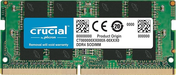Crucial CT16G4SFD8266 16GB Single DDR4 2666MHz SODIMM 260-Pin Memory Module
