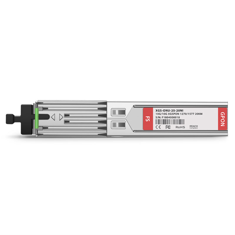 FS XGS-ONU-25-20NI 1270nm 20km Stick with MAC SFP+ Optical Transceiver Module