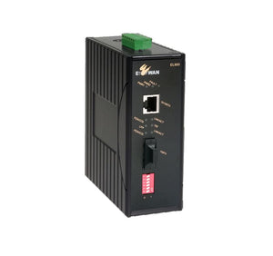 EtherWAN EL900-A-M-1-B 2-Ports 10/100-TX to 100-FX Single-Mode Media Converter