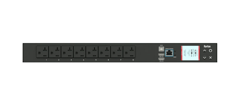 Raritan Px3-1145R 8-Outlets 120V 1400Va Rack-Mount Power Distribution Unit