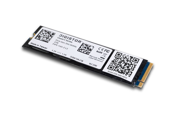 Digistor DIG-M2N251232-C01 Citadel C-SEL 512GB NVMe M.2 Solid State Drive