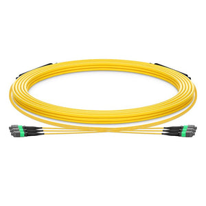 FS 36FMTPSMF 30m 1310/1550nm 0.35dB Max APC Plenum OFNP Cable