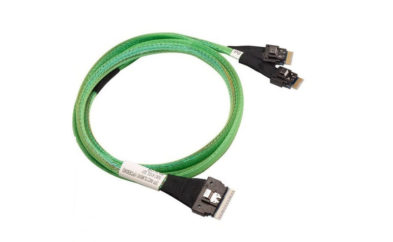 Broadcom 05-60004-00 SFF-8654 to 2xSFF-8654 1m SAS Data Transfer cable