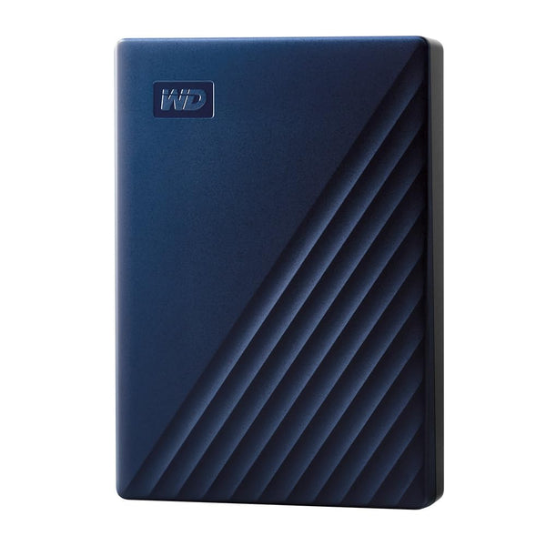 Western Digital WDBA2F0040BBL-WESN My Passport Blue 4TB USB-3.0 Portable Hard Drive for MAC