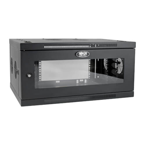 Tripp-Lite Srw6Udpgvrt 6U Wall Mountable Rack Enclosure Cabinet Rackmount Gad