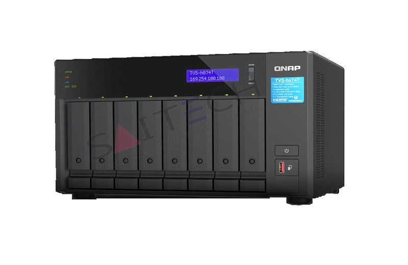 Qnap Tvs-H874T-I9-64G-Us 16-Core 64Gb Nas Network Storage Storages