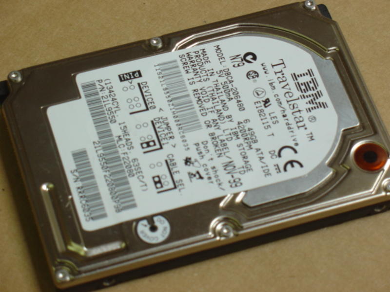 IBM Travelstar 6.48GB 4200 RPM 9.5MM Ultra DMA/ATA-4 IDE/EIDE