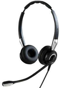 Jabra 2409-720-209 BIZ 2400 II QD Duo UNC Stereo 1.2-Inch 120 -4500 hertz On-Ear Headset