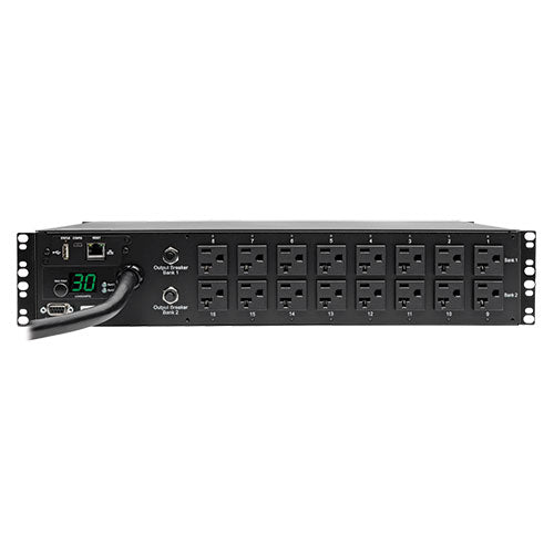 Tripp-Lite PDUMH30NET 16-Outlets 2.9KW 120V Switched Power Distribution Unit