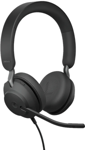Jabra 24189-999-899 Evolve2 40 SE MS Stereo 1.6-Inch Wired On-Ear Headset