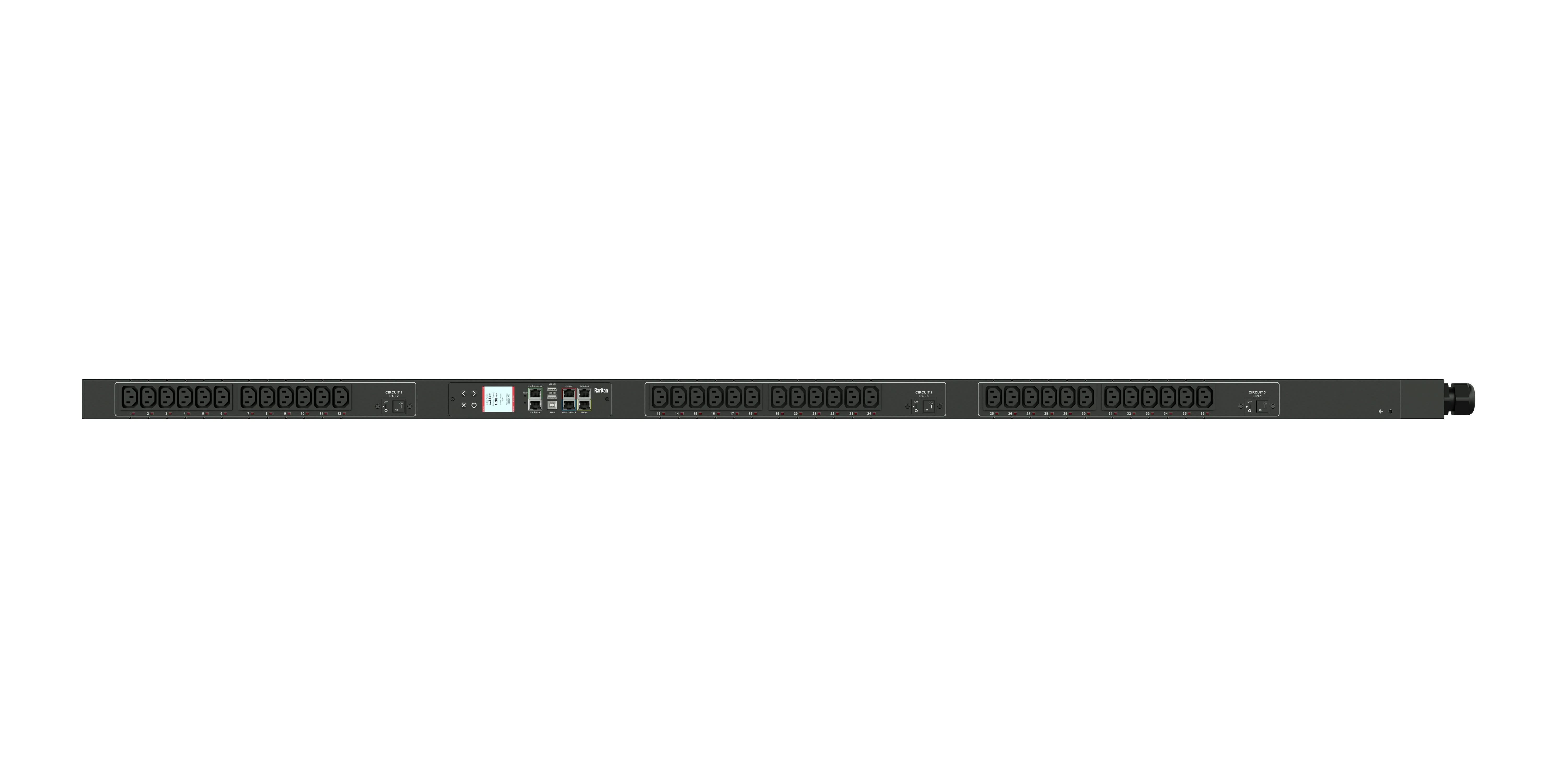 Paritan Rack Device Raritan PX3-5702JV 3-Phase 36-Outlets 200V 10400VA Rack PDU