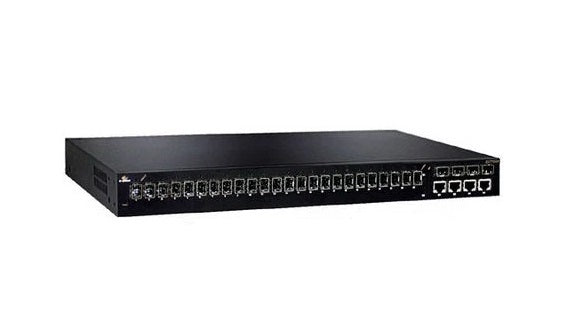 Etherwan Ex77064-P0Vc 28-Ports 100Fx Gigabit/Sfp Fiber Managed Ethernet Switch