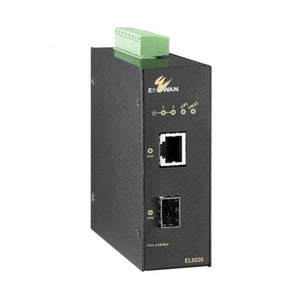 EtherWAN EL8020-V1E Hardened 1000BASE-TX to 100/1000BASE-SFP Media Converter