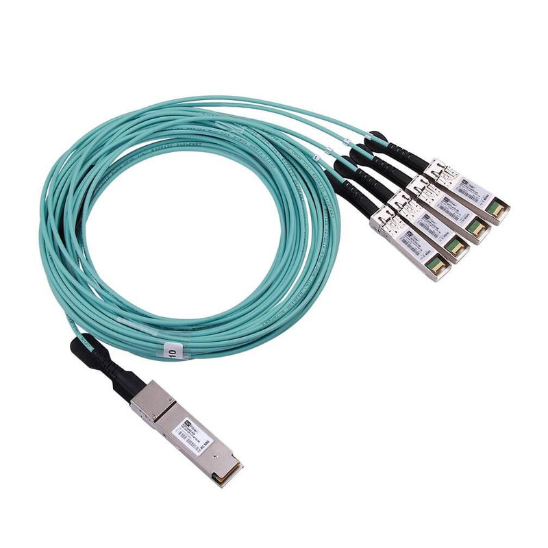 Mellanox MFA7A50-C005 100Gbps-4x25Gbps QSFP28-SFP28 5m Active Optical Breakout Cable