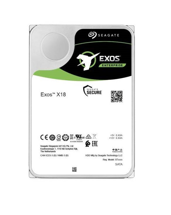 Seagate St12000Nm005J Exos X18 12Tb Sas-12Gbps 7200Rpm 3.5-Inch Hard Drive Hdd Gad