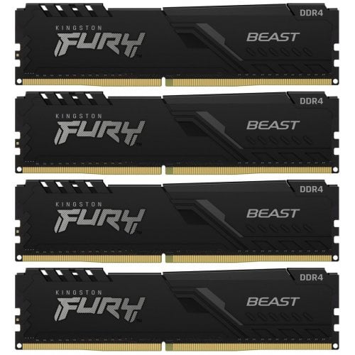 Kingston KF432C16BB1K4/64 64GB Fury Beast Black DDR5 SDRAM Memory Kit