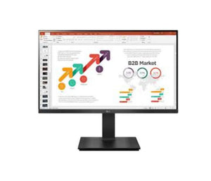 LG 24BP450Y-B 23.8-Inch Full HD 1920 × 1080 Anti‑glare IPS LCD Monitor