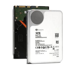 Seagate ST16000NM000G Exos X16 16TB SATA 6Gbps 7200RPM 3.5-Inch Hard Drive