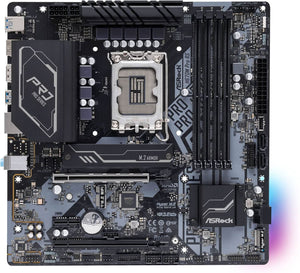 ASRock MB H670M PRO RS H670 LGA1700 Max128GB DDR4 Micro ATX Retail