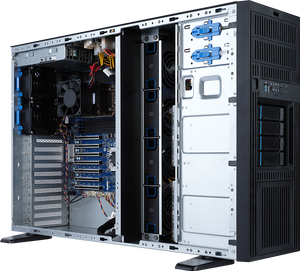 Gigabyte 25HB1-MC6201-C0R 4-Bay Hot-Swap SATA/SAS Drive Cage Assembly