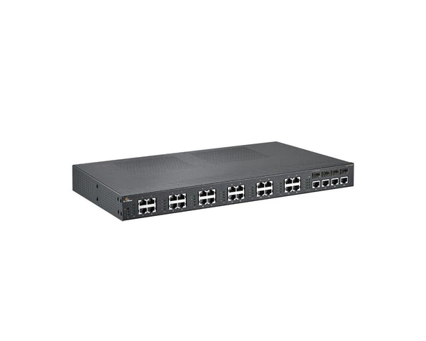 Etherwan Ex77244-P4Rc 28-Ports 100/10Tx Gigabit/Sfp Fiber Managed Ethernet Switch