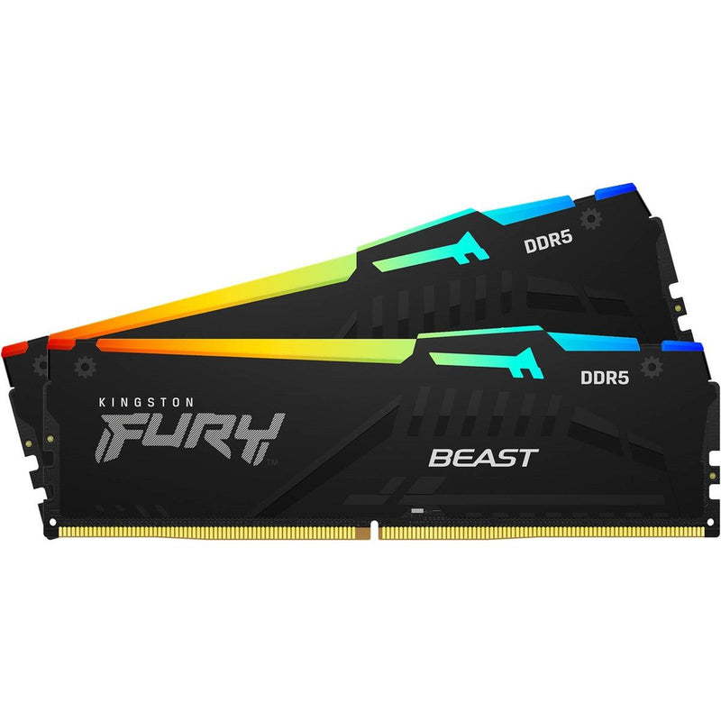 Kingston KF552C36BBEAK2-32 32GB Fury Beast RGB DDR5 SDRAM Memory Kit