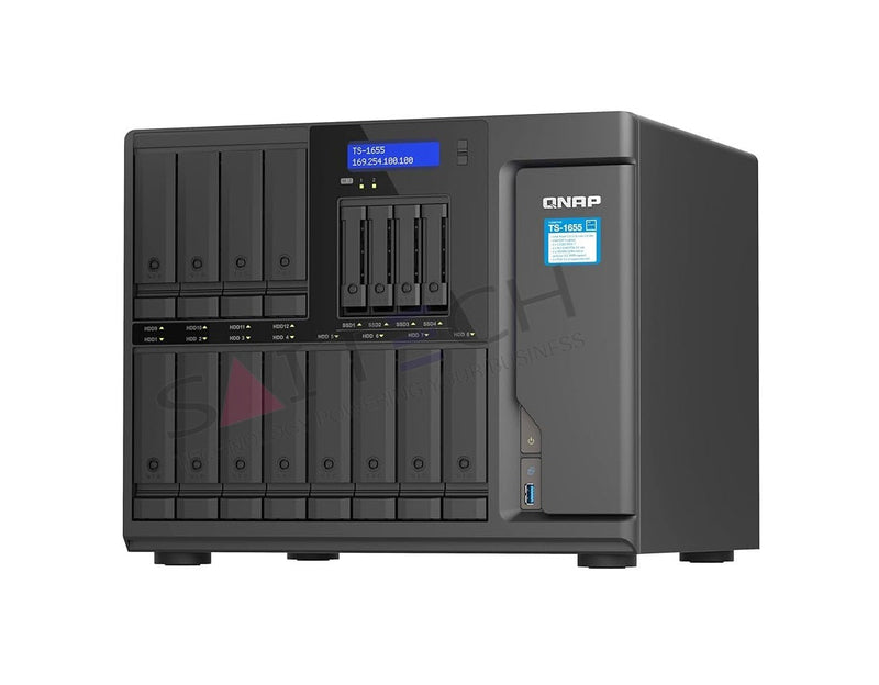 Qnap Ts-1655-8G-Us 8-Core 2.80Ghz Network Attached Storage Storages