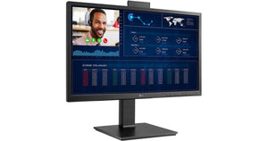 LG 27CQ650I-6N Thin Client 27-inch N5105 1920 × 1080 4GB Desktop Computer