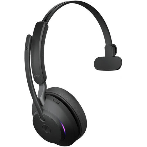 Jabra 26599-899-999 Evolve2 65 MS Mono 1.6-Inch Wireless On-Ear Headset