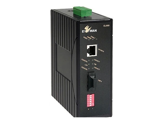 Etherwan El900-A-E-1-A Hardened 10/100Tx To 100Fx Fiber Media Converter Converter