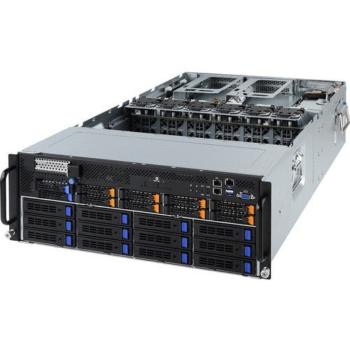 Gigabyte G481-HA1 Intel C621 Socket P LGA-3647 128GB DDR4-SDRAM 4U Rack-Mountable Barebone System