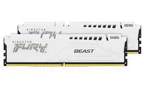 Kingston KF560C40BWK2-32 32GB Fury Beast White XMP DDR5 SDRAM Memory Kit