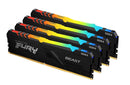 Kingston KF436C18BBAK4/128 128GB FURY Renegade RGB DDR4 SDRAM Memory Kit