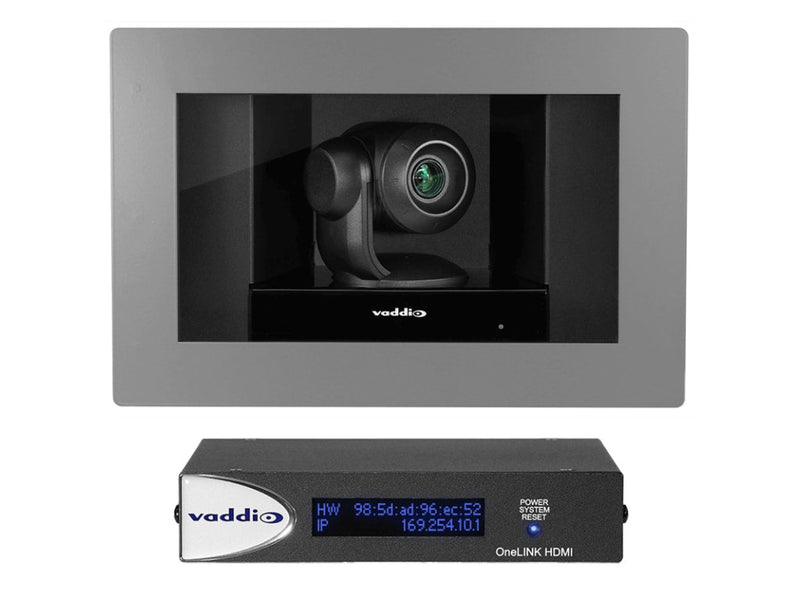 Vaddio 999-9966-180 RoboSHOT IW Clear Glass OneLINK HDMI Camera System
