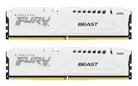 Kingston KF560C36BWEK2-32 32GB Fury Beast White EXPO DDR5 SDRAM Memory Kit