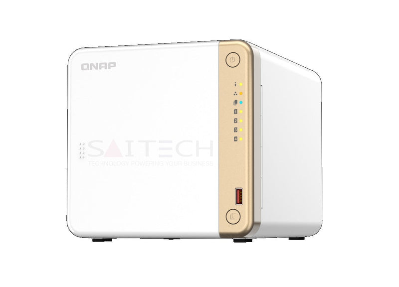 Qnap Ts-462-4G-Us 2-Core 4-Bays 2.90Ghz Nas Storage System Network Storages