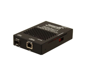 Transition Networks SGFEB1013-130 2-Port Stand-Alone 10/100/1000Base-T Media Converter.