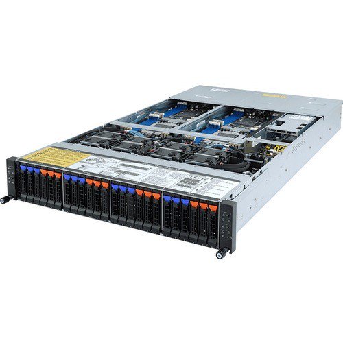 Gigabyte H262-Z66 EPYC Socket SP3 128GB DDR4-SDRAM 2U Rack-Mountable Barebone System