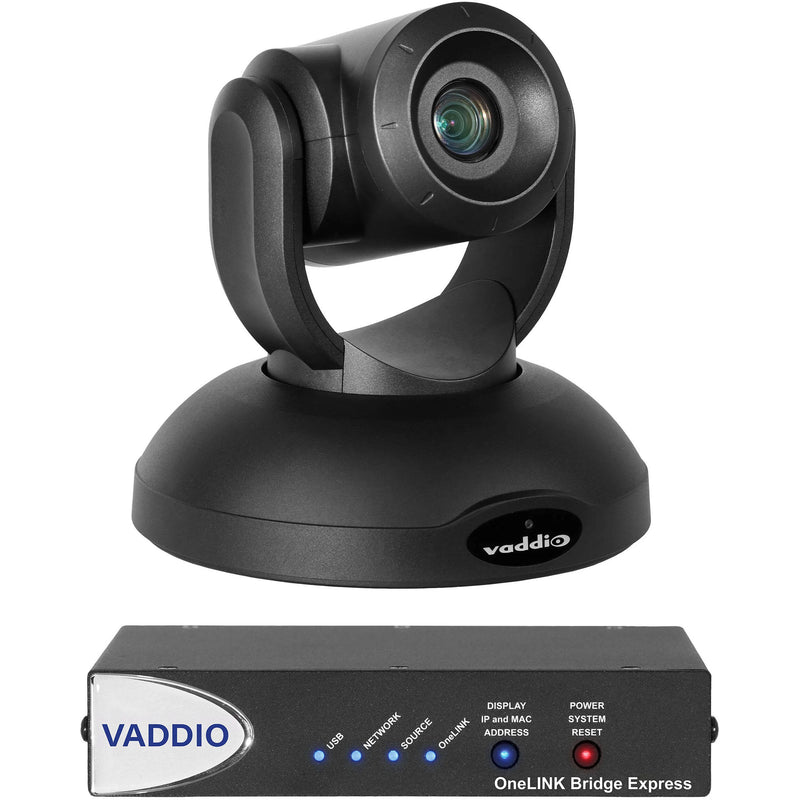 Vaddio 999-9952-270 RoboSHOT UHD PTZ Camera with OneLINK Bridge System