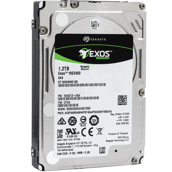 Seagate St1200Mm0139 Exos10E2400 1.2Tb Sas-12Gbps 10000Rpm 2.5-Inch Hard Drive Hdd Gad