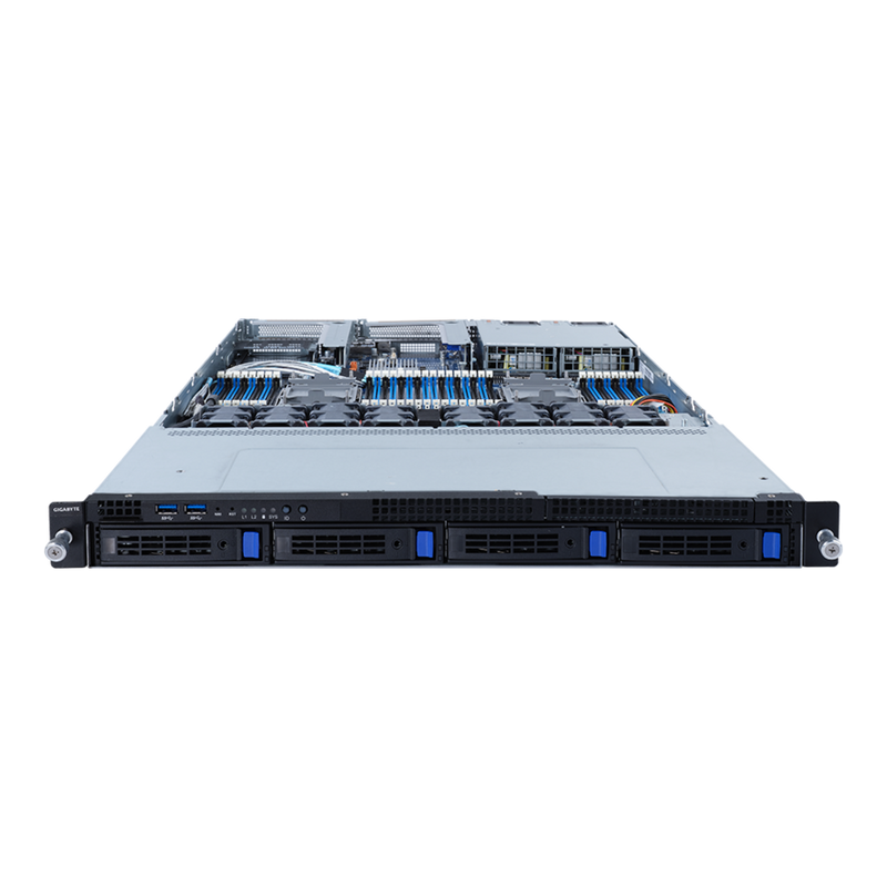 Gigabyte R182-340 AMD EPYC Socket SP3 256GB DDR4-3200 2U Rack-Mountable Barebone System