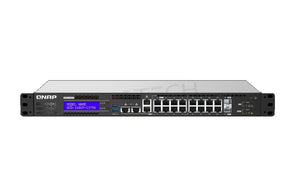 QNAP QGD-1602P-C3758-16G-US 18-Ports 8-Core 2.20GHz PoE Switch
