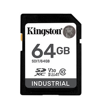 Kingston Sdit/64Gb Industrial 64Gb Uhs-I Sdxc Memory Card