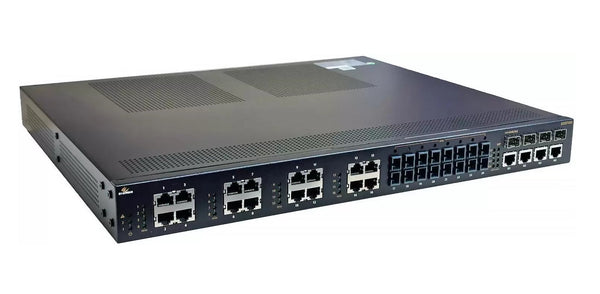 Etherwan Ex87244-A4Rc 28-Ports 100/10Tx Gigabit Fiber Managed Ethernet Switch