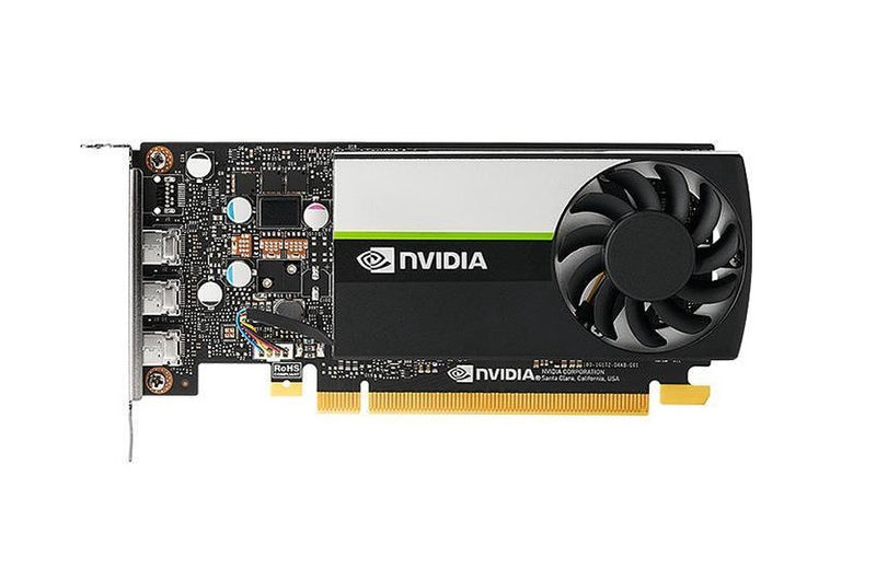 Nvidia VCNT4004GB-PB 5120x2880 NVIDIA T400 4GB 64-bit GDDR6 Low-Profile Graphic Card.