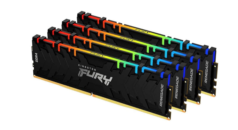 Kingston KF436C16RBAK4/32 32GB Fury Renegade RGB DDR4 SDRAM Memory Kit