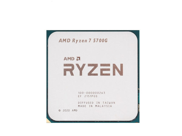AMD 100-000000263 Ryzen 7 5700G 3.80GHz Cache-16MB 8-Core Radeon Graphics Processor