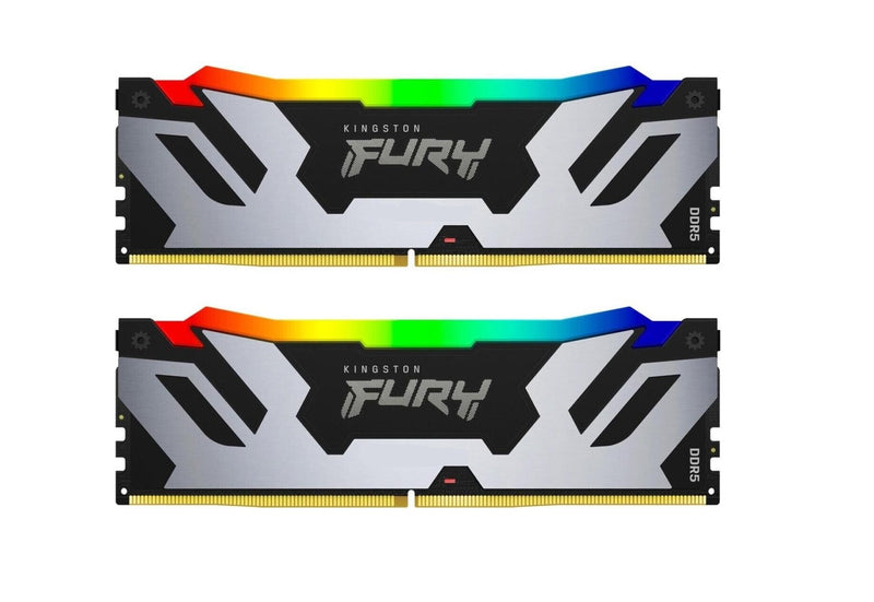 Kingston KF564C32RWAK2-32 32GB Fury Renegade RGB White XMP DDR5 SDRAM Memory Kit